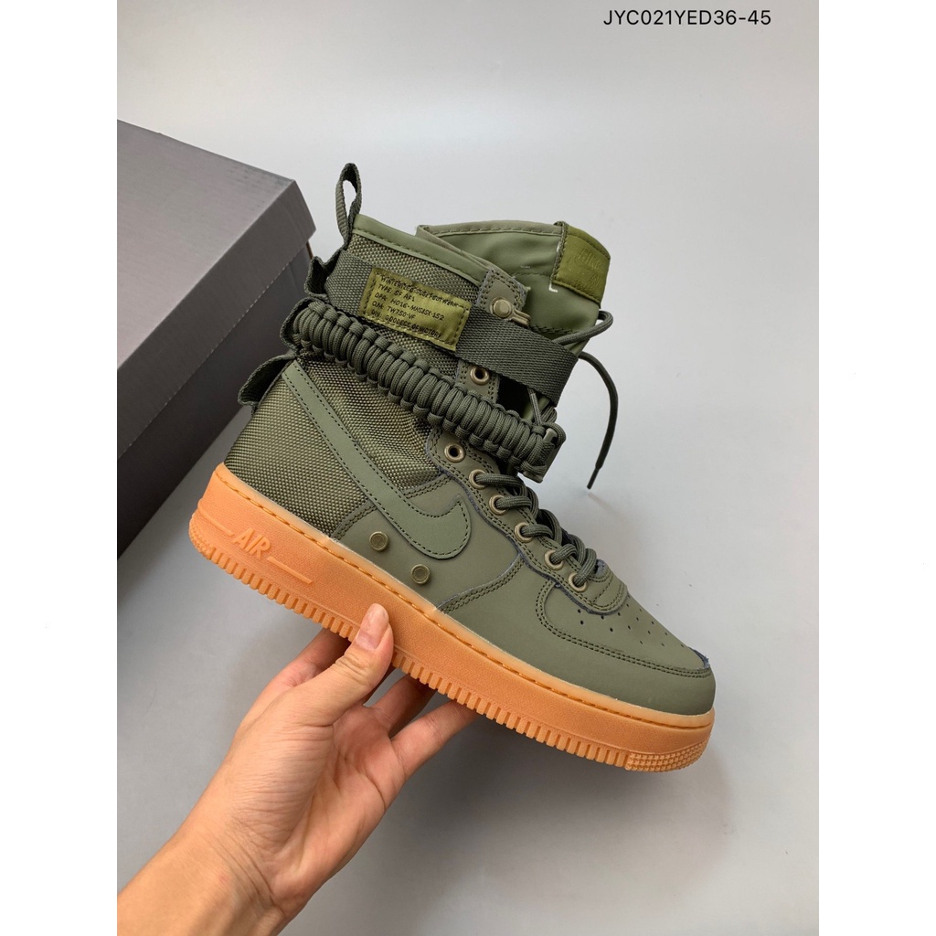 Nike sf air cheap force 1 high green