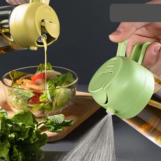Pulverizador De Óleo Garrafa 2 Em 1 De Vinagre Dispensador De Fritadeira De Cozinha