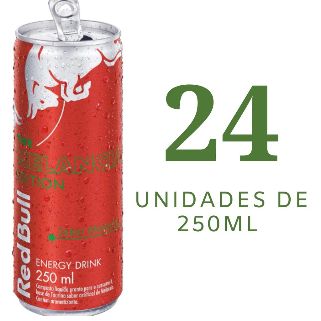 Energético Red Bull Energy Summer Melancia 250ml 24 Latas
