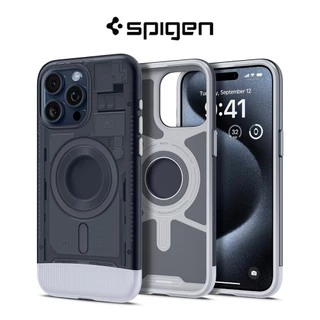 Origina Spigen Com Caixa Magnética Compatível Para iPhone 15 14 13 PRO MAX (MagFit) Telefônica