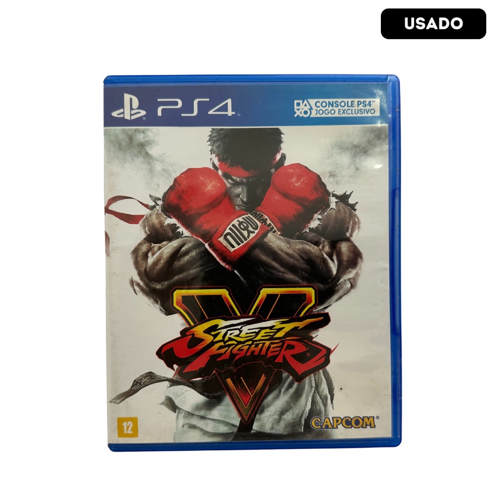 Jeu Street Fighter V - PS4 - Édition Boîte Métal (Pal) - Très Bon État