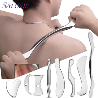 Raspador Gua Sha de Aço Inoxidável , Faca de Fáscia para Fisio, Liberação Miofascial