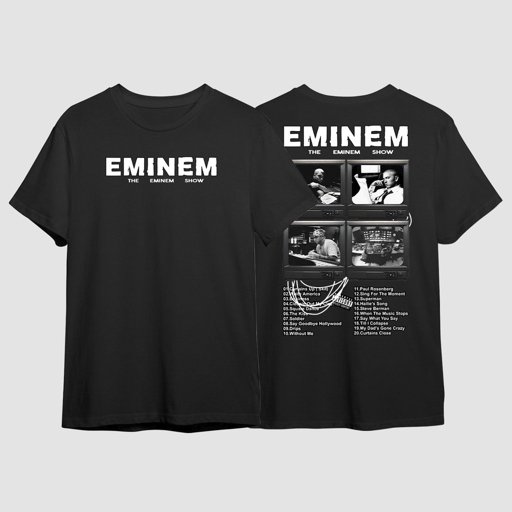 Camiseta Rapper The Eminem Show Graphic Lose Yourself Tour