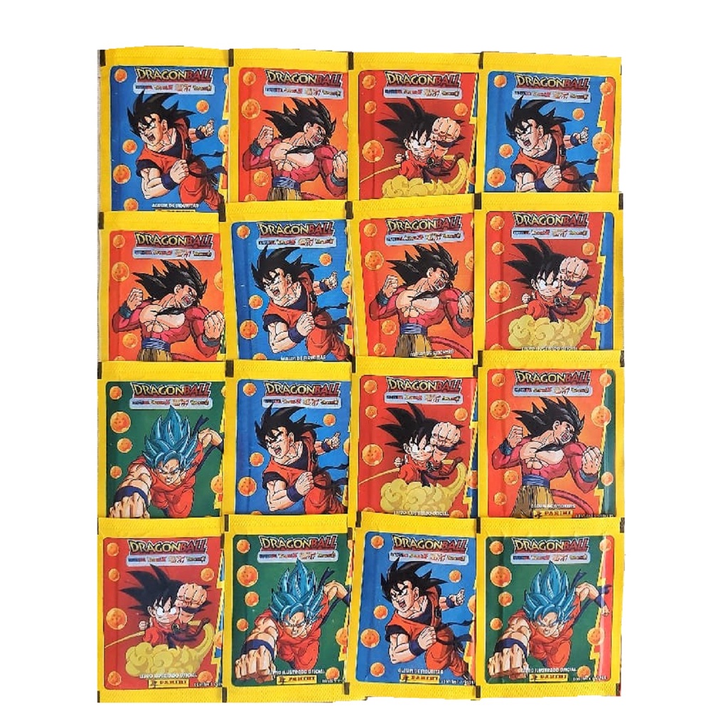 Kit 50 Figurinhas Do Dragon Ball Universal 2023 10 Envelopes | Shopee ...