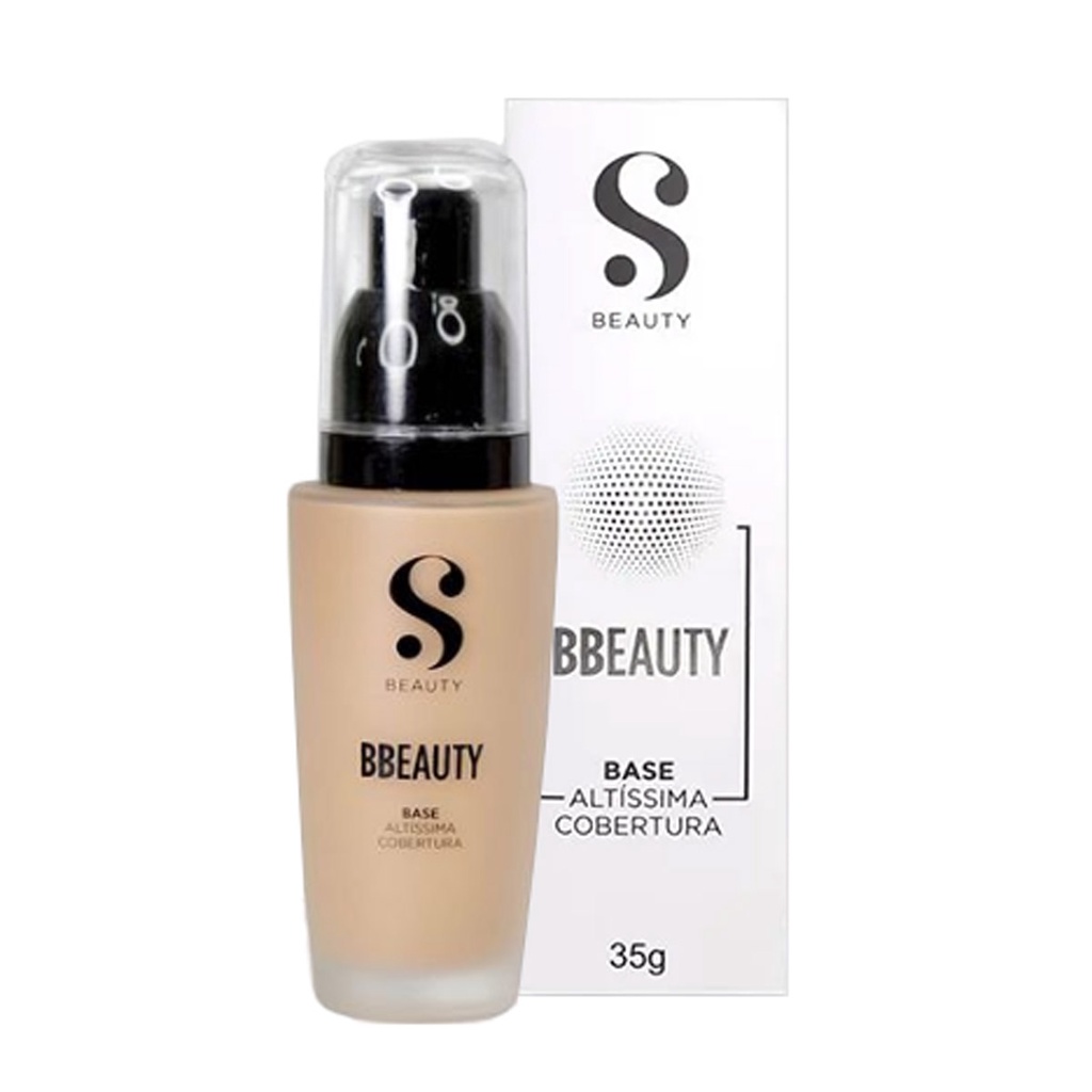 Suelen Beauty Base Líquida Alta Cobertura | Shopee Brasil