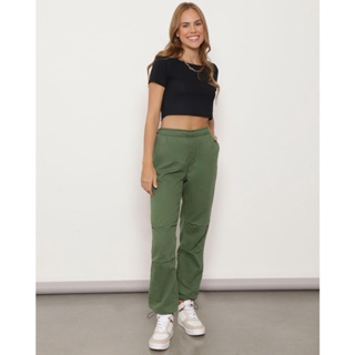 Calça Sarja Feminina Parachute Verde