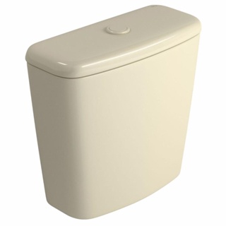 Caixa acoplada para bacia 3/6 litros universal dual flux Targa Ravena Aspen e Izy creme Deca