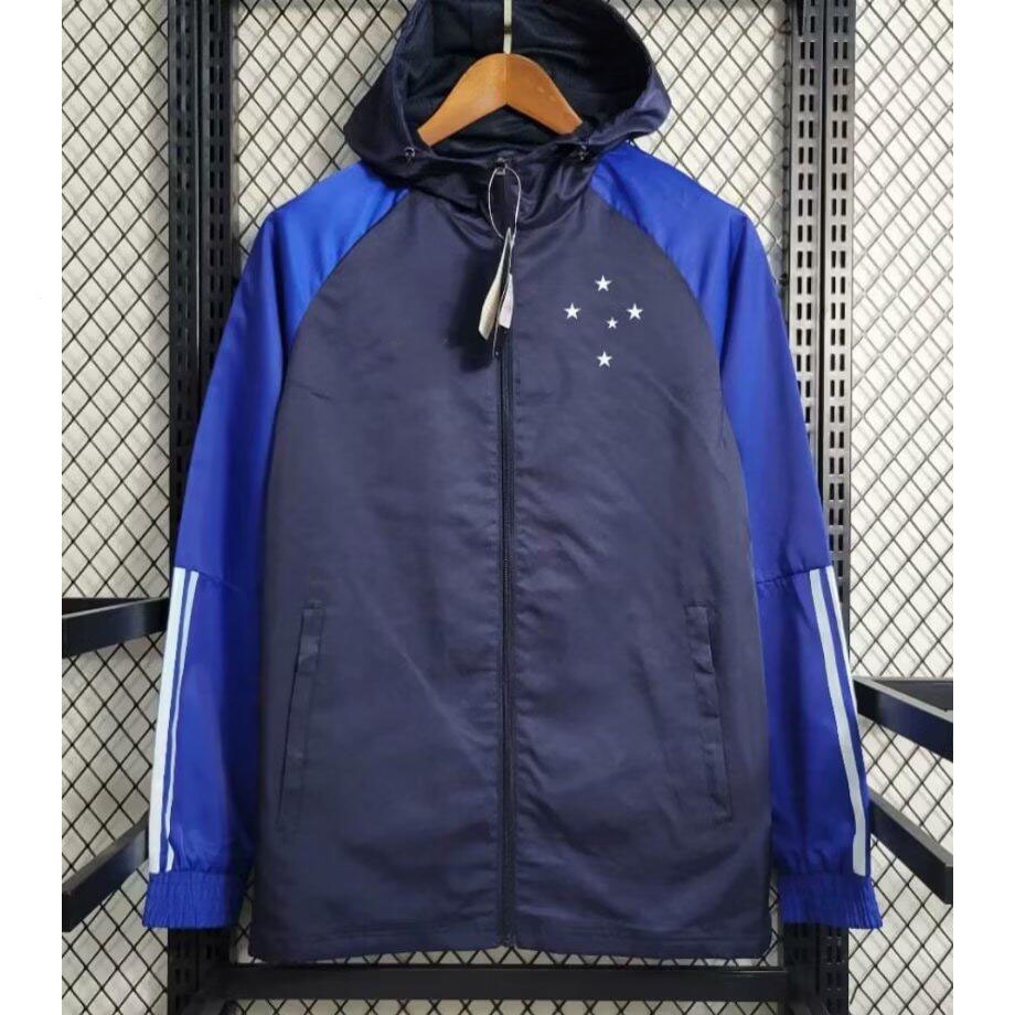 Tailândia Trench Coat Alta Qualidade 2023 gambit 2024 Temporada CEC Blue Hat Sapphire Tecido Esportes Moda Multi-Função