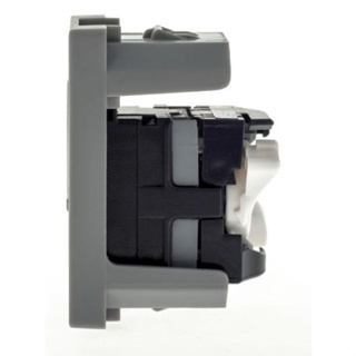 Tomada de Dados LCS2 RJ45 CAT5e 1M Cinza Plus Pial + Tomada de Dados LCS2 RJ45 CAT5e 1M Cinza Plus Pial