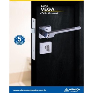 Fechadura vega wc 4743 cromada 83717