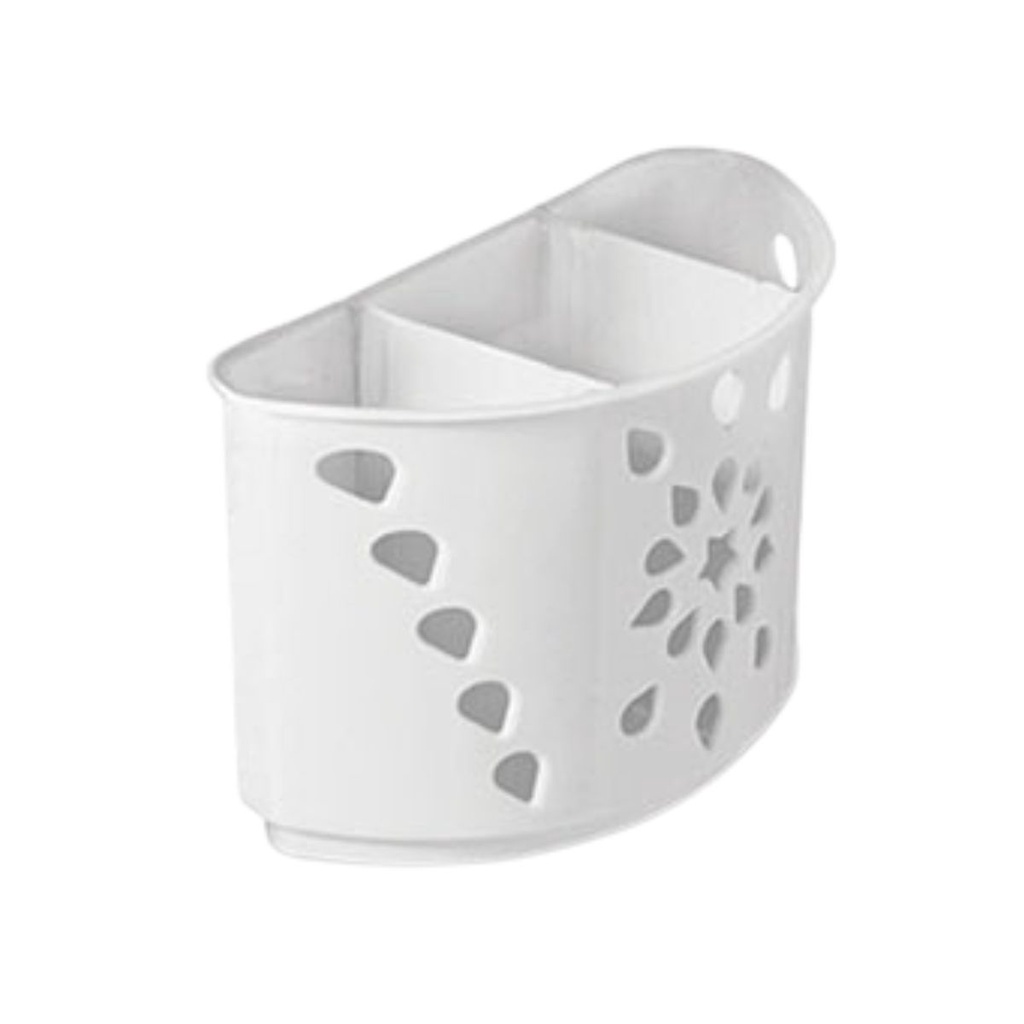 1 Porta Talheres Mimo 3 Divisórias Escorredor para Louças Resistente Niquelart