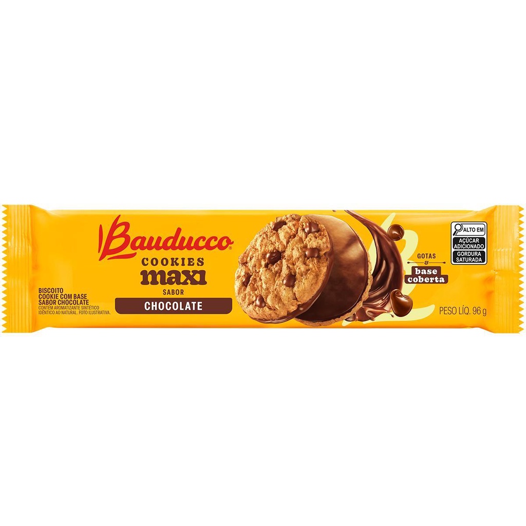 Cookies Maxi Bauducco 96g | Shopee Brasil