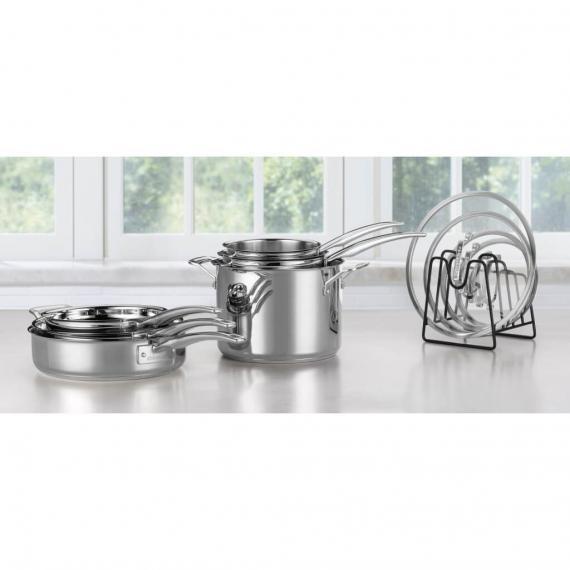 Conjunto De Panelas Cuisinart Aço Inox Smartnest 11 Peças N91-11