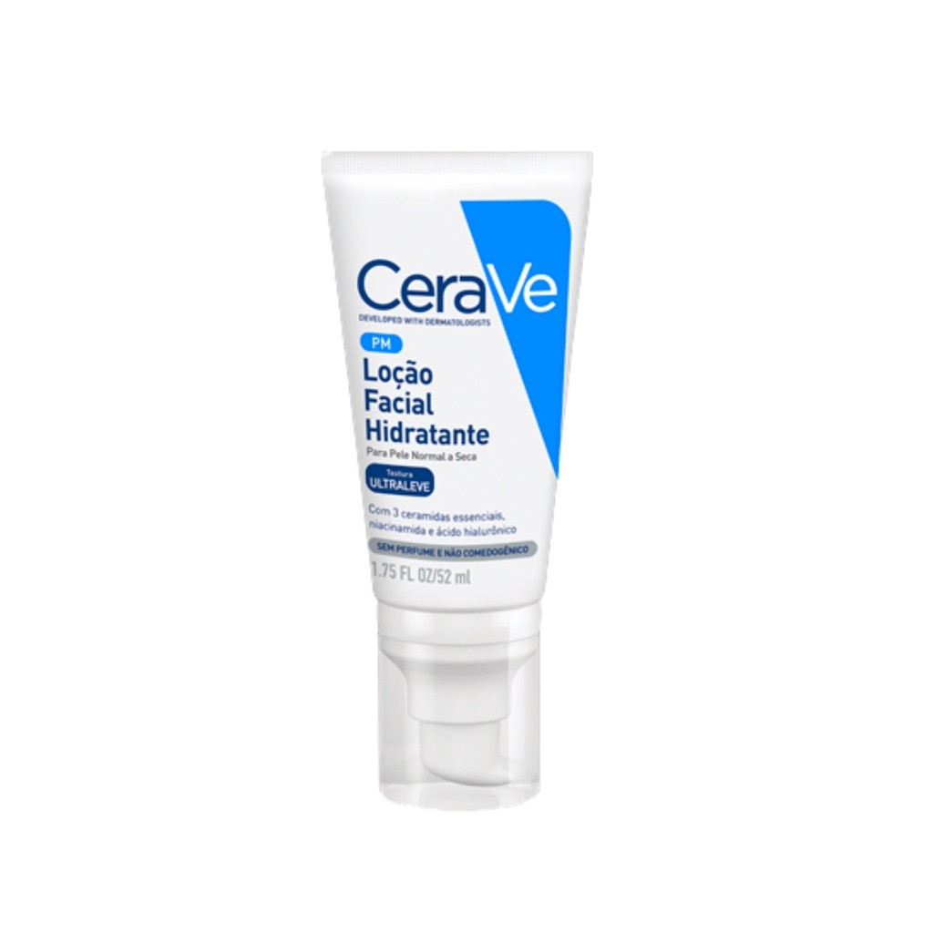 Loção Hidratante Facial Para Pele Normal E Seca-52ml CeraVe