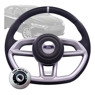 Volante Esportivo Gti Prata Escort Zetec Fiesta Ka Ecosport