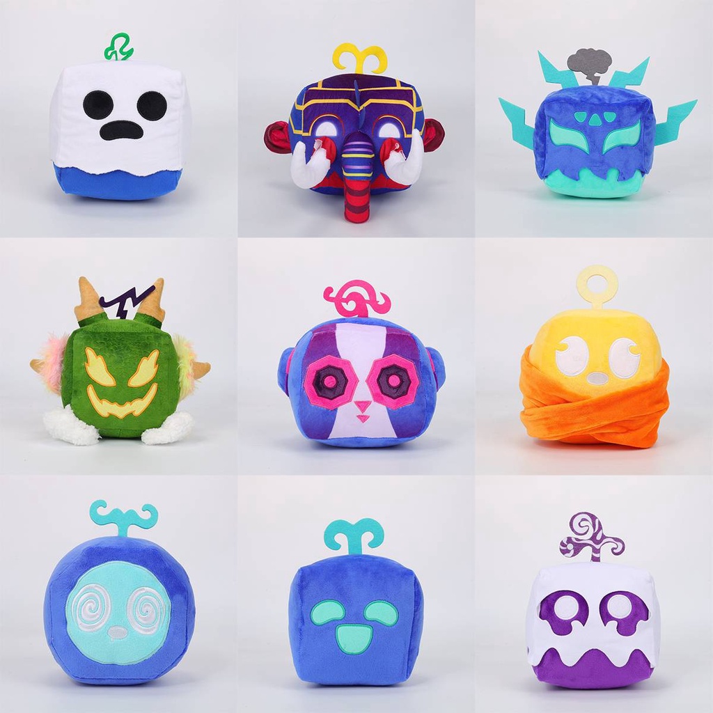 Blox Fruits Plush Dolls For Kids Dragon Mammoth Control Dough Rumble Portal Som Buda Brinquedos Para Crianças