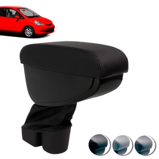 Apoio de Braço Encosto Honda Fit Ano 2004 Até 2008 Couro