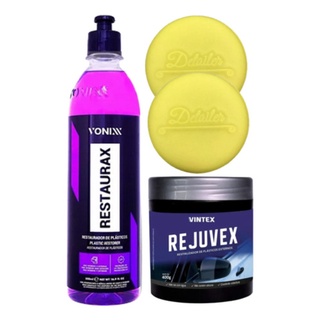 Kit Restaurador Revitalizador Plástico Interno/externo Vonix