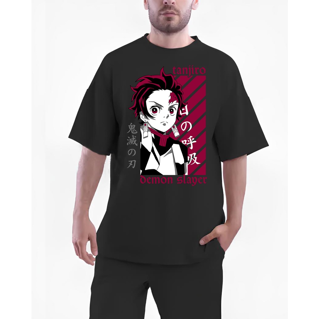 Camisa Camiseta Blusa DEMON SLAYER Tanjiro anime desenho serie filme  cavaleiro Roupa bts | Shopee Brasil