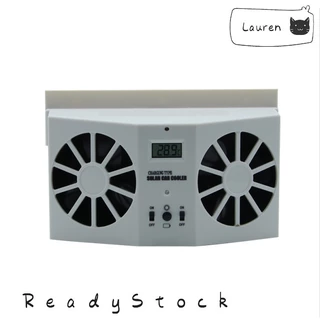 Ventilador De Ar Condicionado Lauren Solar Powered Auto Car Window Ventilator Mini Air Conditioner