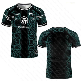 Camiseta De Boxe Para Homens Treinamento Slim-fit Clothing 3D Camisetas Impressas Fitness Tees Tops Round Neck Outdoor Male Jersey