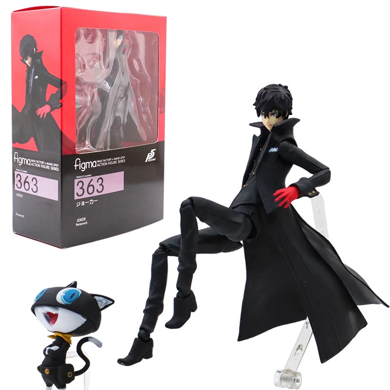 Figma 363 Persona 5 Joker Morgana Amamiya Ren P5 Ação Figura