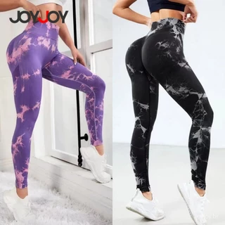 Estoque Pronto Leggings Sem Costura Leggings Tie-Dye Leggings Mulheres/Pêssego Yoga Calças Skinny Cintura Alta Esportes Fitness Calças de Nylon das Mulheres YPIV