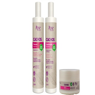 APSE CACHOS SHAMPOO E CONDICIONADOR E MÁSCARA