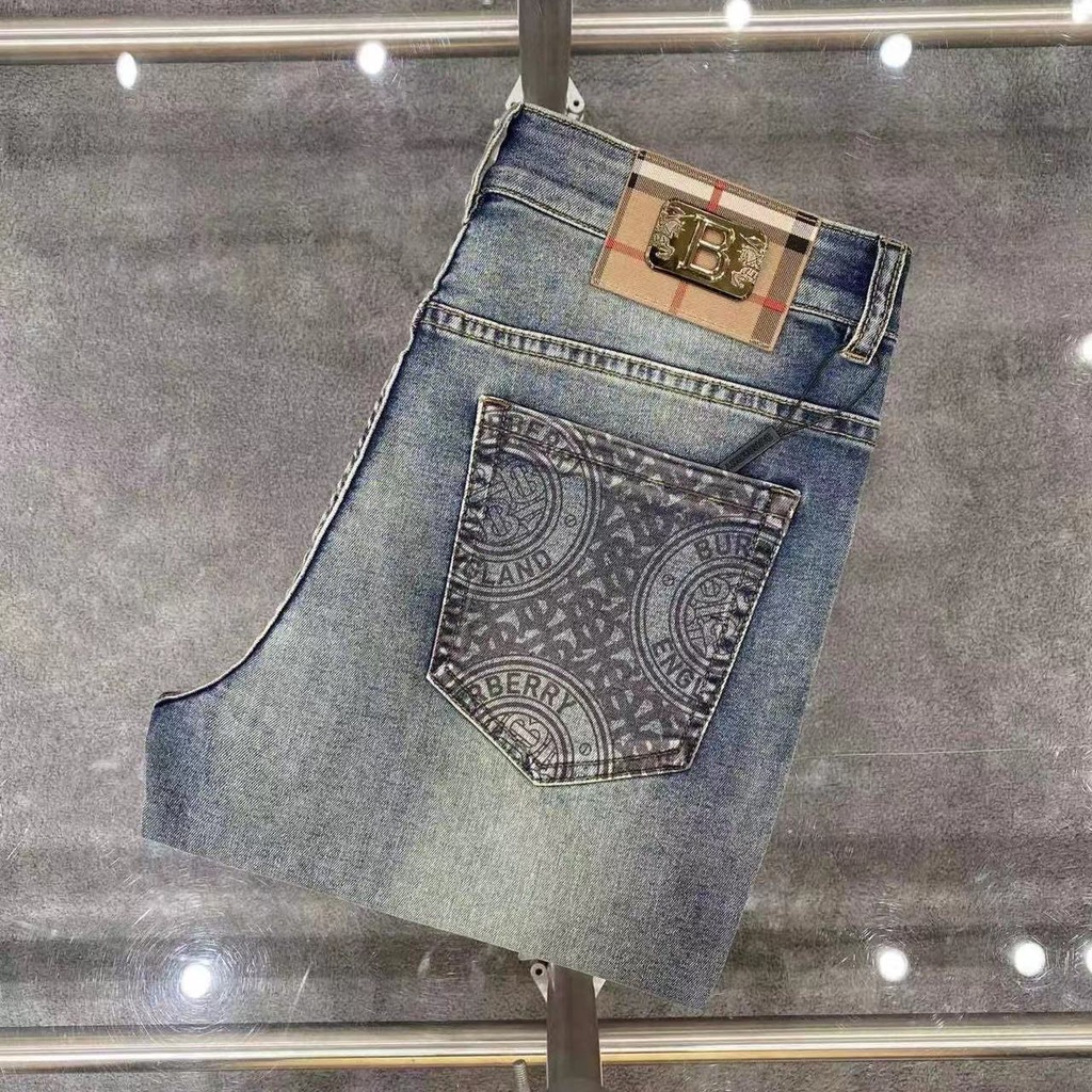 Bgmz Burberry Spring High End Fashion Brand Heavy Craft Wash