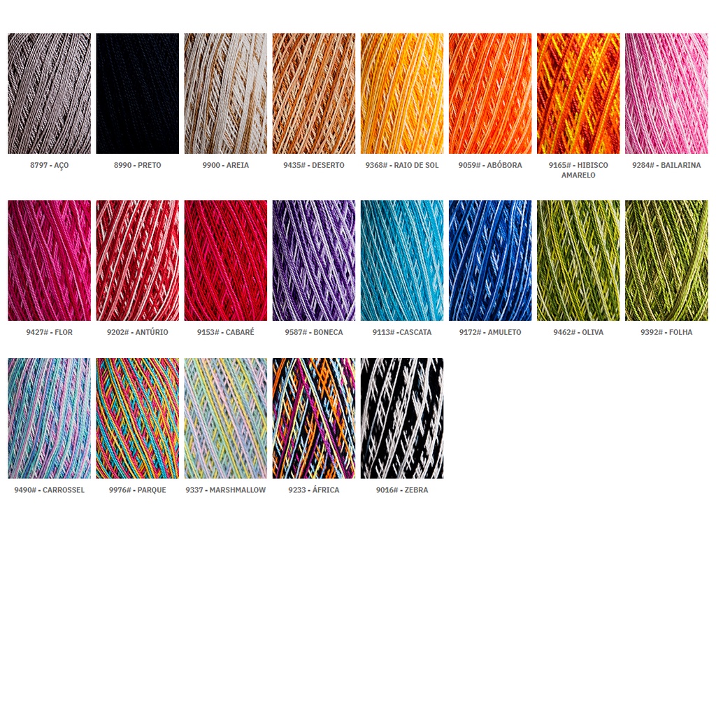 Linha Anne 500m 147g Lisas 4456 LARANJA | Shopee Brasil