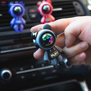 DREAMFOREST Cartoon Astronauta Interior Do Carro Saída De Ar Perfume Clip Condicionado Aromaterapia Acessórios I7Z2