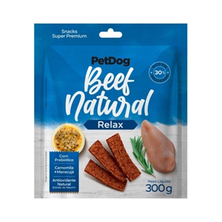Bifinho para Cães PetDog Beef Natural Relax 300g