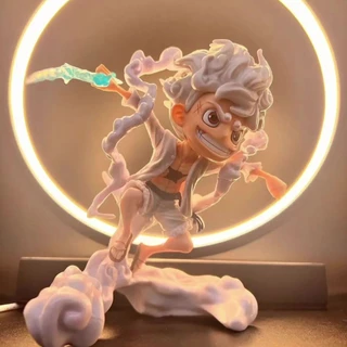Anime Figura Uma Peça Luffy Figuras Sol Deus Nika Gear 5 Ação 16cm Pvc Estátua Modelo Coleção Decoração Brinquedos