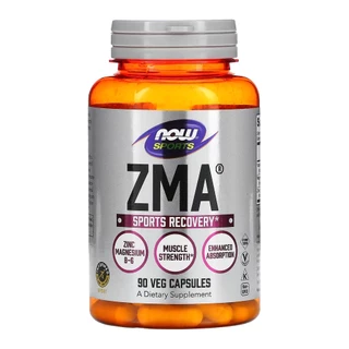 ZMA Zinco Magnésio 800mg Now Foods 90Caps