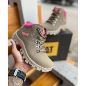 Bota Caterpillar Feminina Tenis Adventure Coturno Caminhada