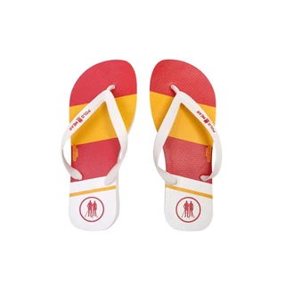 Chinelo Masculino Borracha Tira Dedo Polo Wear Vermelho Médio