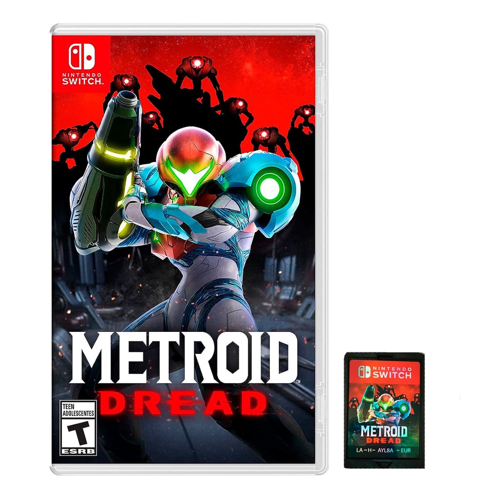 Jogo Metroid Dread Nintendo Switch Mídia Física