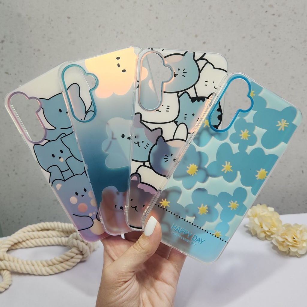 Capa Para Samsung Galaxy A54 Silicone Holográfica