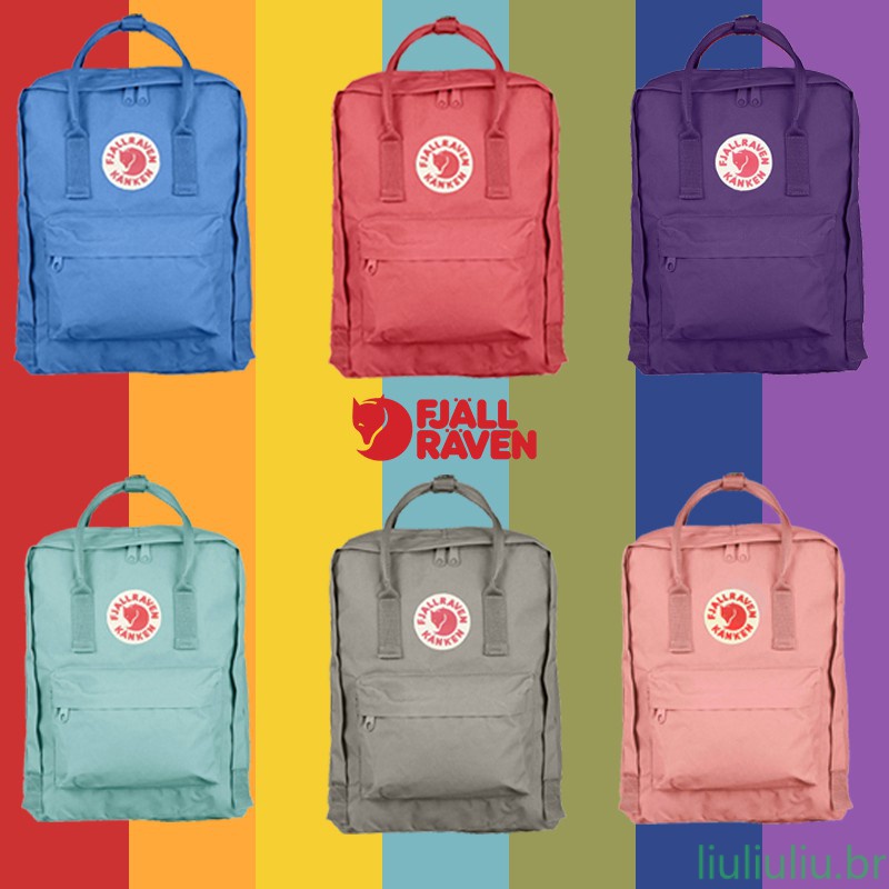Mochila De Viagem Feminina impermeável Original 7L/16L/20L Fjallraven ...