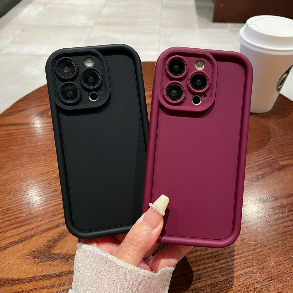 Estojo Para Xiaomi Redmi Nota 12 4G 11 12 Pro 8 10 5G 11S 12 10 10C 12C 9A 9C A1 K40 K30 K50 POCO F3 De Silicone Macio TPU De Cor Sólida À Prova De Choque