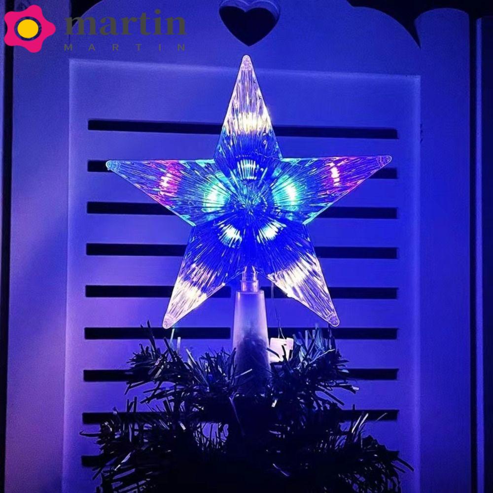 Arvore De Natal Fibra 45cm Pisca Pisca Led Rgb Ponta Estrela