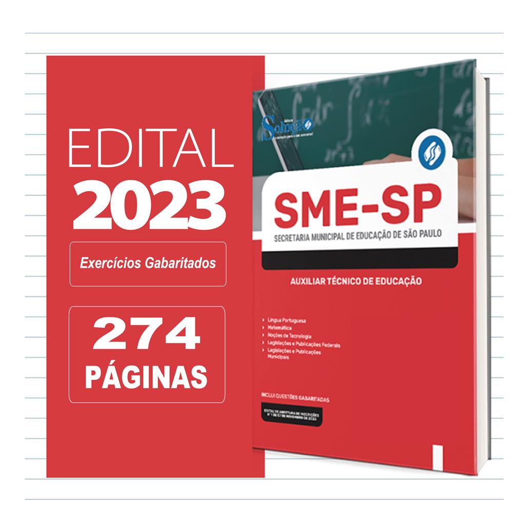 Apostila SME Sete Lagoas - MG PDF - PEB 2022