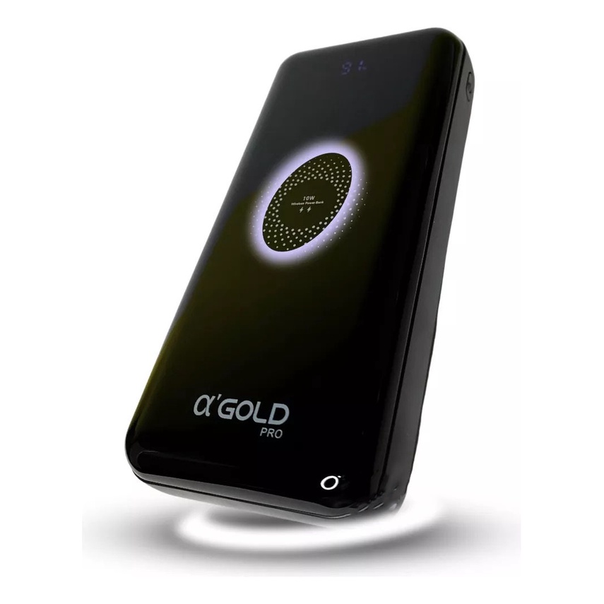 Carregador Portátil Power Bank Sem Fio Indução 20.000mah Usb