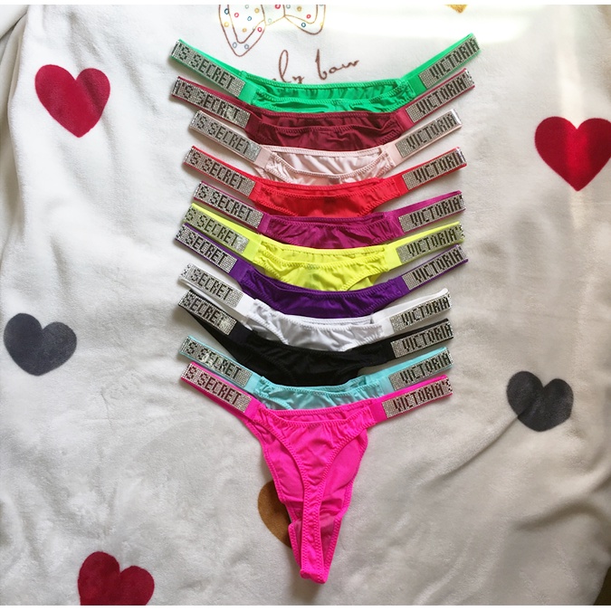 Tanga Feminina sexy De Victoria Com Strass CYEV