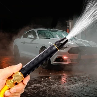 Kit Bico de Alta Pressão para Mangueira com Conectores – Limpeza Pesada, Carros, Quintal