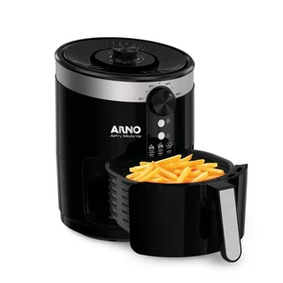 Fritadeira Elétrica sem Óleo Arno Moderna 3,5L Preta PFRY EY1208B1 220V em Oferta na Shopee