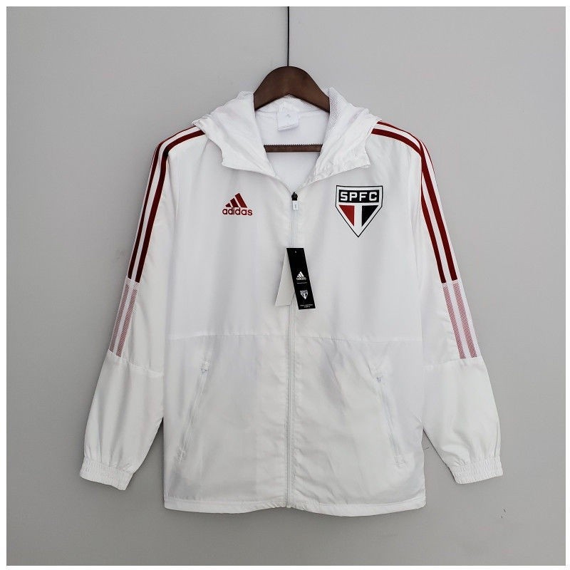 São Paulo Futebol Jersey Esportes Blusão Novo Casual Windproof Sunscreen Manga Longa Competição Treinamento Jersey Outono W.