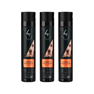Shampoo Efeito Gloss 250ml - Ibasa - 3 Unidades