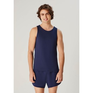 Pijama Curto Masculino Com Regata Hering