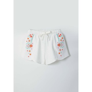 Shorts Infantil Menina Toddler Com Bordado Hering Kids